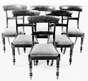 Chaise De salle à manger de mobilier ancien référencé: ID1 1453