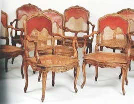 Fauteuil Canné de mobilier ancien référencé: ID1 1369