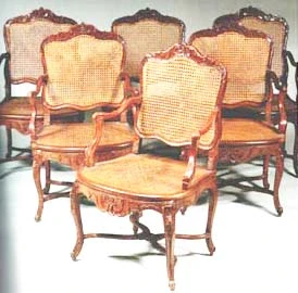 Fauteuil Canné de mobilier ancien référencé: ID1 1384