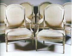 Fauteuil Dossier cintré en 