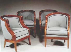 Fauteuil Gondole de mobilier ancien référencé: ID1 1365