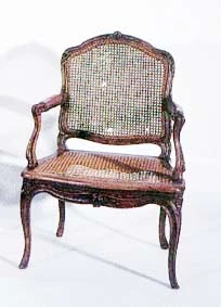Fauteuil Canné de mobilier ancien référencé: ID1 1312