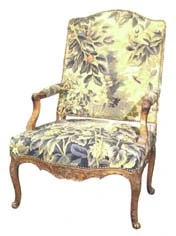 Fauteuil Haut dossier de mobilier ancien référencé: ID1 1930