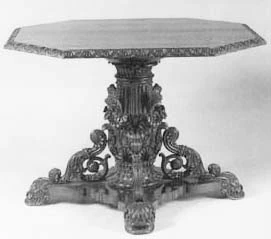 Guéridon Octogonal de mobilier ancien référencé: ID1 1263