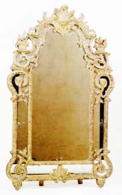 cadre et glace bois doré de mobilier ancien référencé: ID1 1503