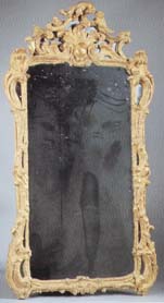 cadre et glace bois doré de mobilier ancien référencé: ID1 795