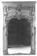 trumeau rectangulaire de mobilier ancien référencé: ID1 1749