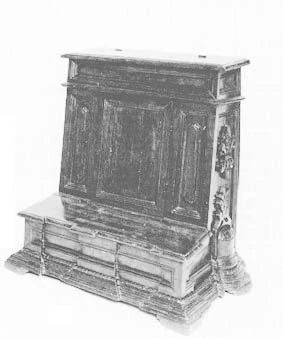 Oratoire A dosseret de mobilier ancien référencé: ID1 1690