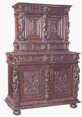 Armoire 2 corps de mobilier ancien référencé: ID1 1621