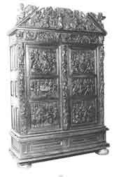 Armoire De sacristie de mobilier ancien référencé: ID1 1954