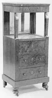 Barbière 3 tiroirs de mobilier ancien référencé: ID1 659