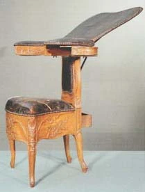 Chaise D'aquarelliste de mobilier ancien référencé: ID1 1379