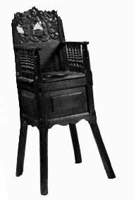 Chaise D'enfant de mobilier ancien référencé: ID1 26