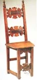Chaise Escabelle de mobilier ancien référencé: ID1 1792