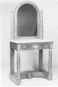 Coiffeuse A tiroir de mobilier ancien référencé: ID1 1847