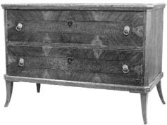 Commode 2 rangs de mobilier ancien référencé: ID1 1909