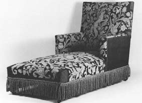 Duchesse Brisée - Chaise longue Ottomane/Sofa/Paphose paumier de mobilier ancien référencé: ID1 1182