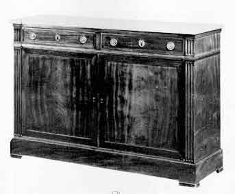 Buffets 2 tiroirs et 2 vantaux de mobilier ancien référencé: ID1 1064
