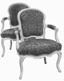 Fauteuil Cabriolet de mobilier ancien référencé: ID1 145