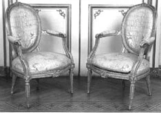 Fauteuil Médaillon de mobilier ancien référencé: ID1 1910
