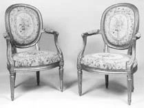 Fauteuil Médaillon de mobilier ancien référencé: ID1 2092