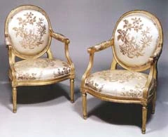 Fauteuil Médaillon de mobilier ancien référencé: ID1 2225