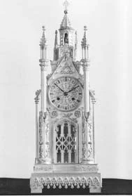 pendule cathédrale de mobilier ancien référencé: ID1 1627