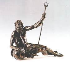 statuette Neptune de mobilier ancien référencé: ID1 2125