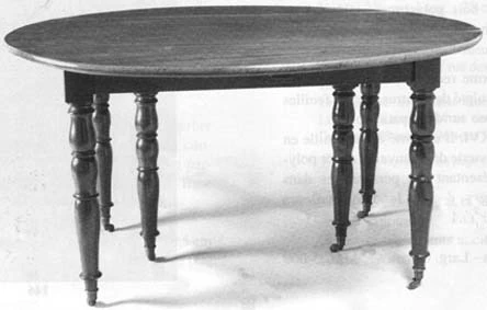 Table A volets de mobilier ancien référencé: ID1 179