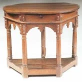 Table A volets de mobilier ancien référencé: ID1 1803