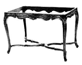 Table De milieu de mobilier ancien référencé: ID1 1506