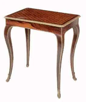 Table Rectangulaire de mobilier ancien référencé: ID1 1039
